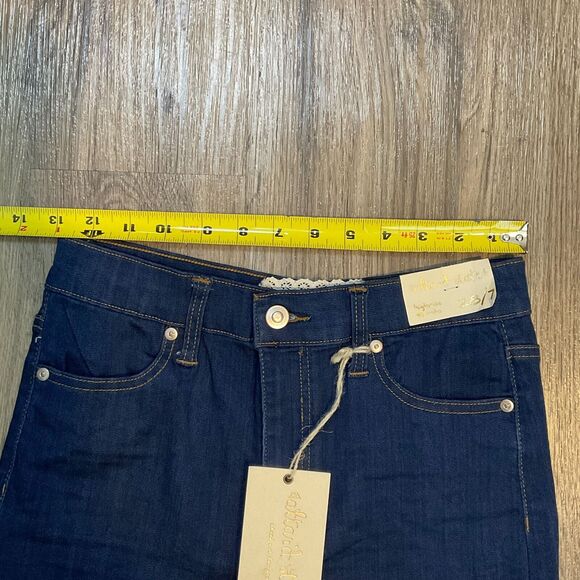 New Altard State Denim Jean Shorts High Rise Stretch Blue Size 28/7 NWT - Picture 6 of 6